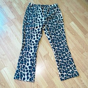 Zara cropped flare pants